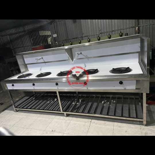 Bếp á 2 họng inox 304