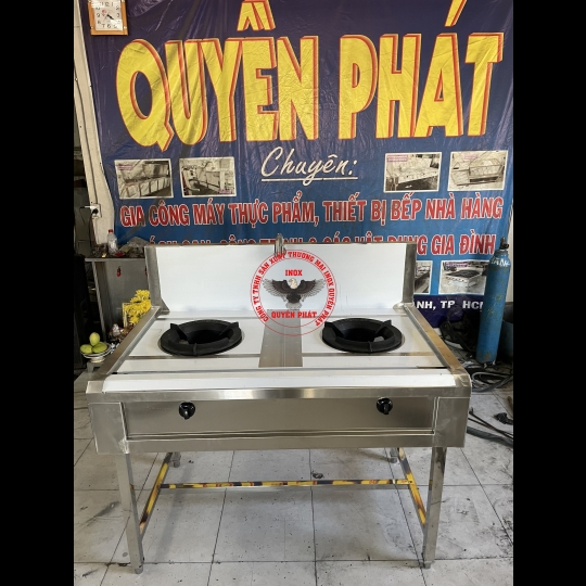 Bếp á 2 họng có vòi 