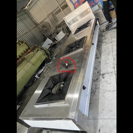 Bếp á 2 họng inox 304