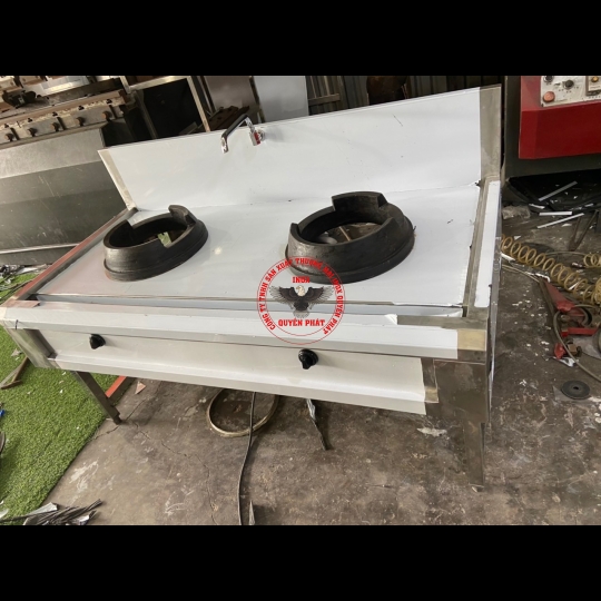 Bếp á 2 họng inox 304