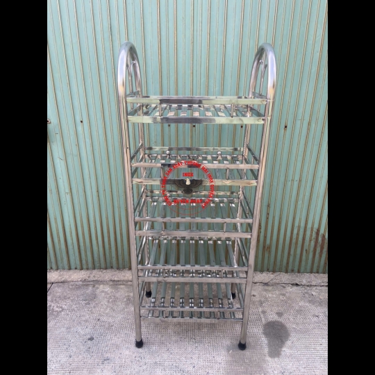 kệ inox 5 tầng
