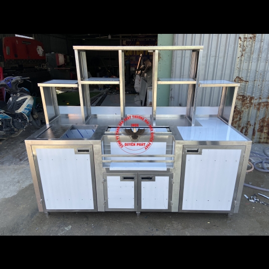 Quầy pha chế inox 1500 mm