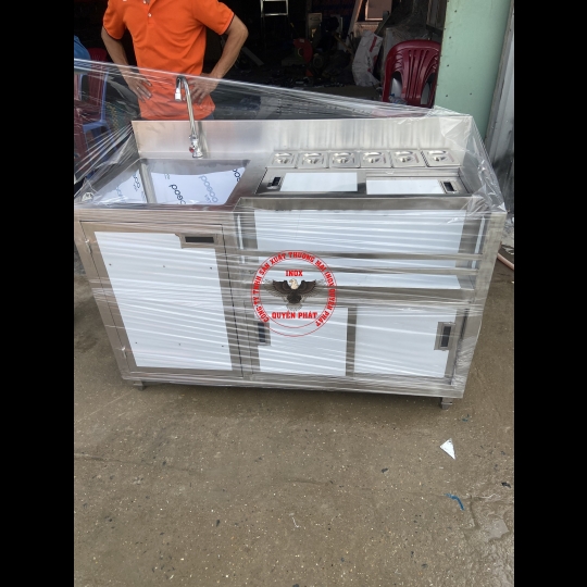 Quầy pha chế inox 1500 mm