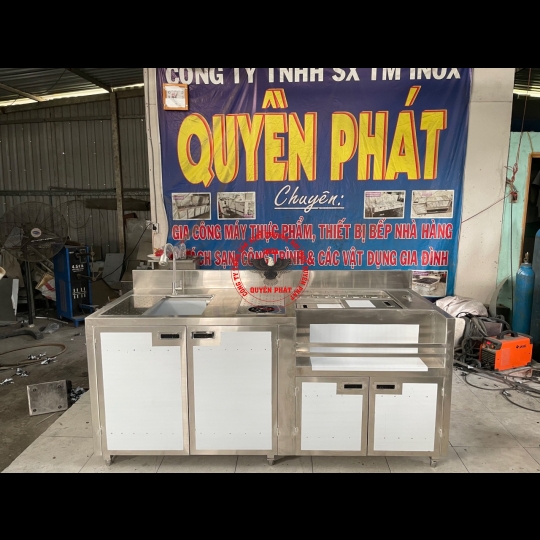 Quầy pha chế inox 1700 mmm