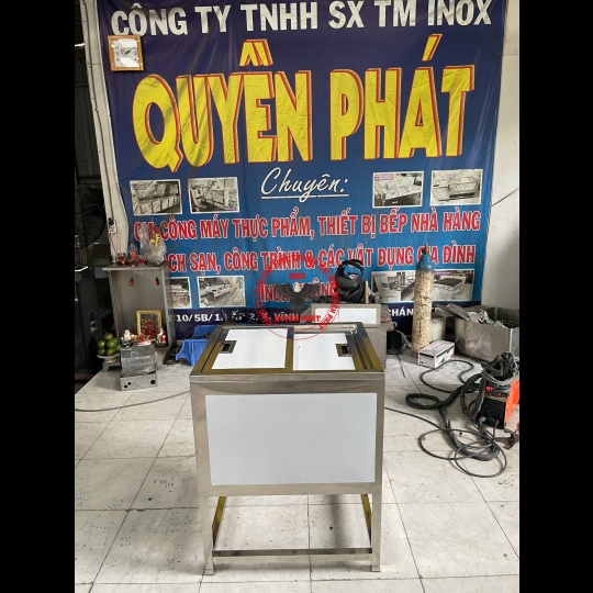Thùng Đá Inox 304