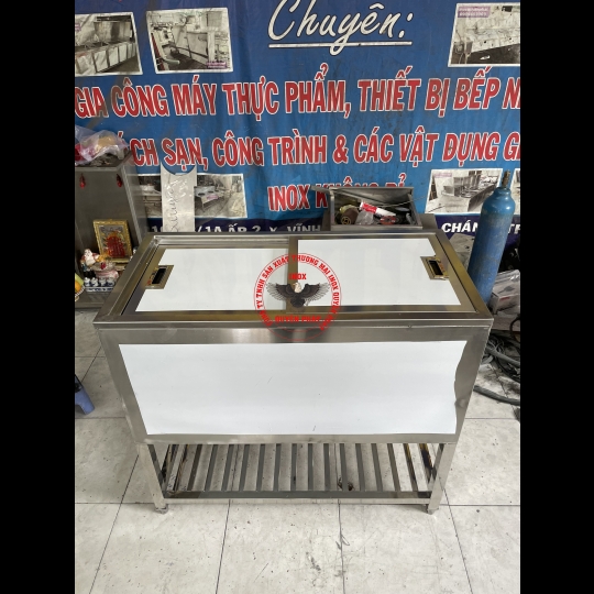 Thùng đá inox Dài 1000 MM