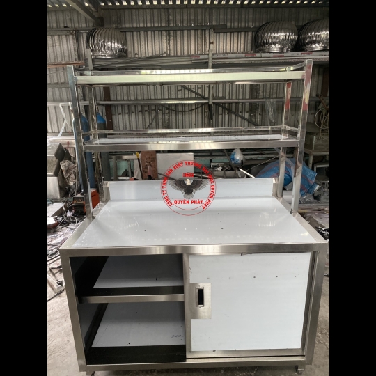 Tủ cửa lùa 2 tầng kệ trên